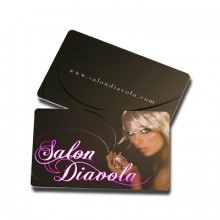 Full color plastic business card printing in atlanta shipping nationwide. Full color business card printing on 20mil white plastic card stock.