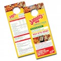 4.25x11 Door Hanger 12pt Card Stock