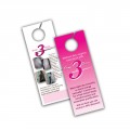 3x8 Door Hanger 12pt Card Stock