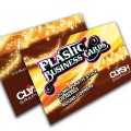 Full color plastic business card printing in atlanta shipping nationwide. Full color business card printing on 20mil white plastic card stock.