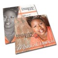 Same Day Printing for CD inserts is a great way to have your printed material done right and done fast. This CD insert is printed on thick 12pt card stock and has a UV Gloss or matte Finish.